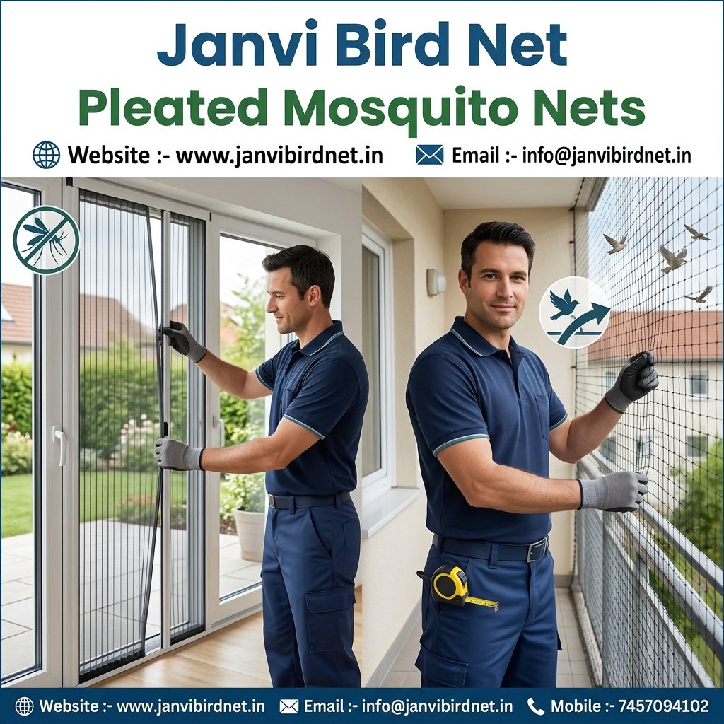 Pleated Mosquito Nets
