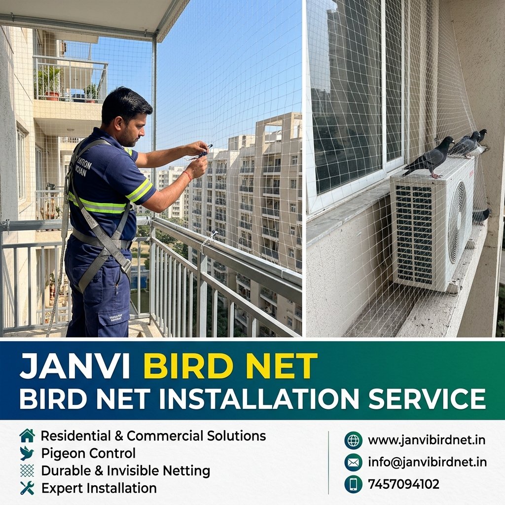 Bird Net Installation Service