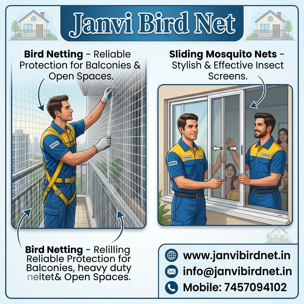 Sliding Mosquito Nets