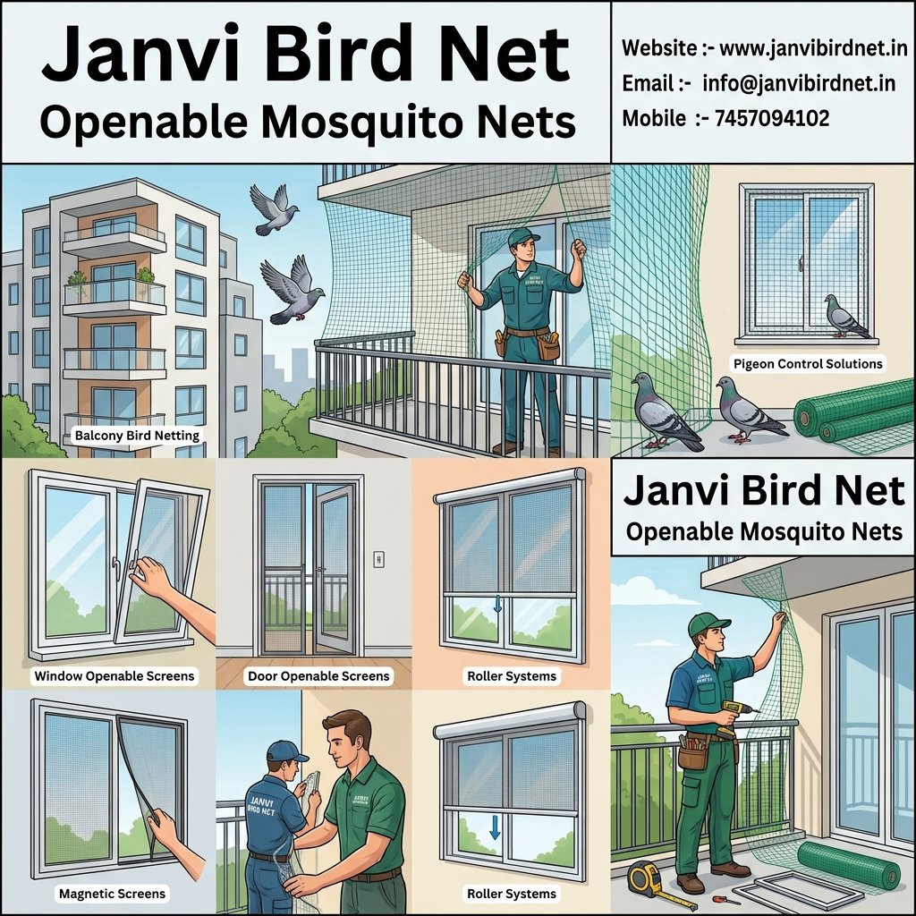 Openable Mosquito Nets
